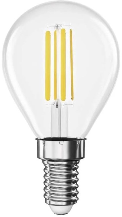 Žiarovka LED EMOS Filament Mini Globe, 3,8 W, E14, neutrálna biela