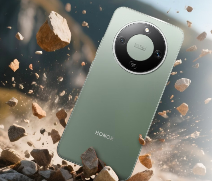 Mobilný telefón HONOR Magic8 Lite 5G 8 GB / 256 GB hnedý Odolná konštrukcia mobilného telefónu HONOR Magic8 Lite 5G pri páde na zem