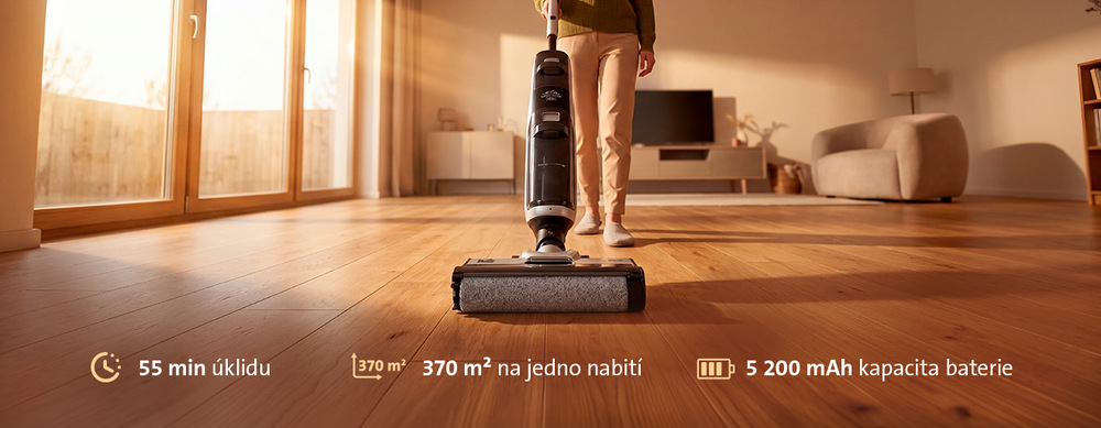 Čistič tvrdých podláh ETA Wash Master AI 7257 90000 čierna/strieborná Čistič tvrdých podláh ETA Wash Master AI 7257 90000 čierna/strieborná