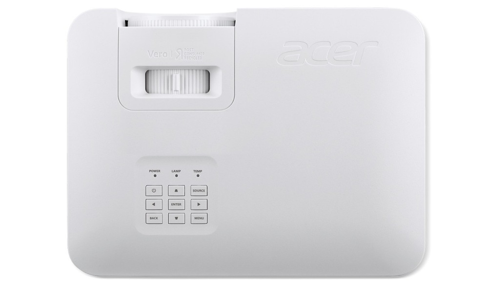 Projektor Acer Vero vyniká rozlíšením 1280 × 800 px