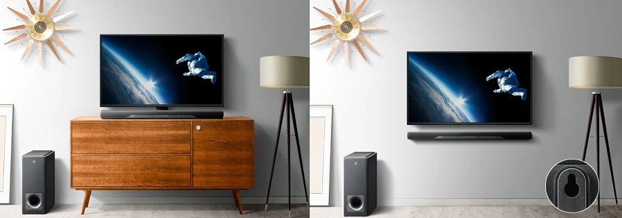 Soundbar Yamaha YAS-408 MusicCast BAR 400 čierny Soundbar Yamaha YAS-408 MusicCast BAR 400 čierny