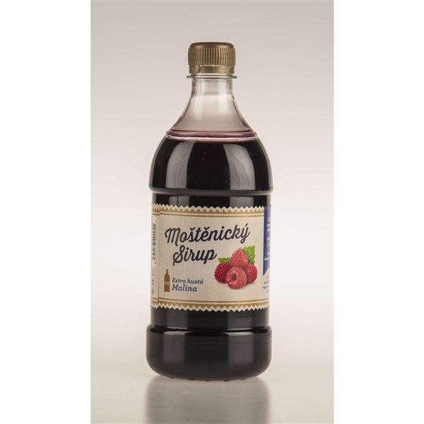 Sirup Moštěnický Sirup Malina Muštenický sirup MALINA