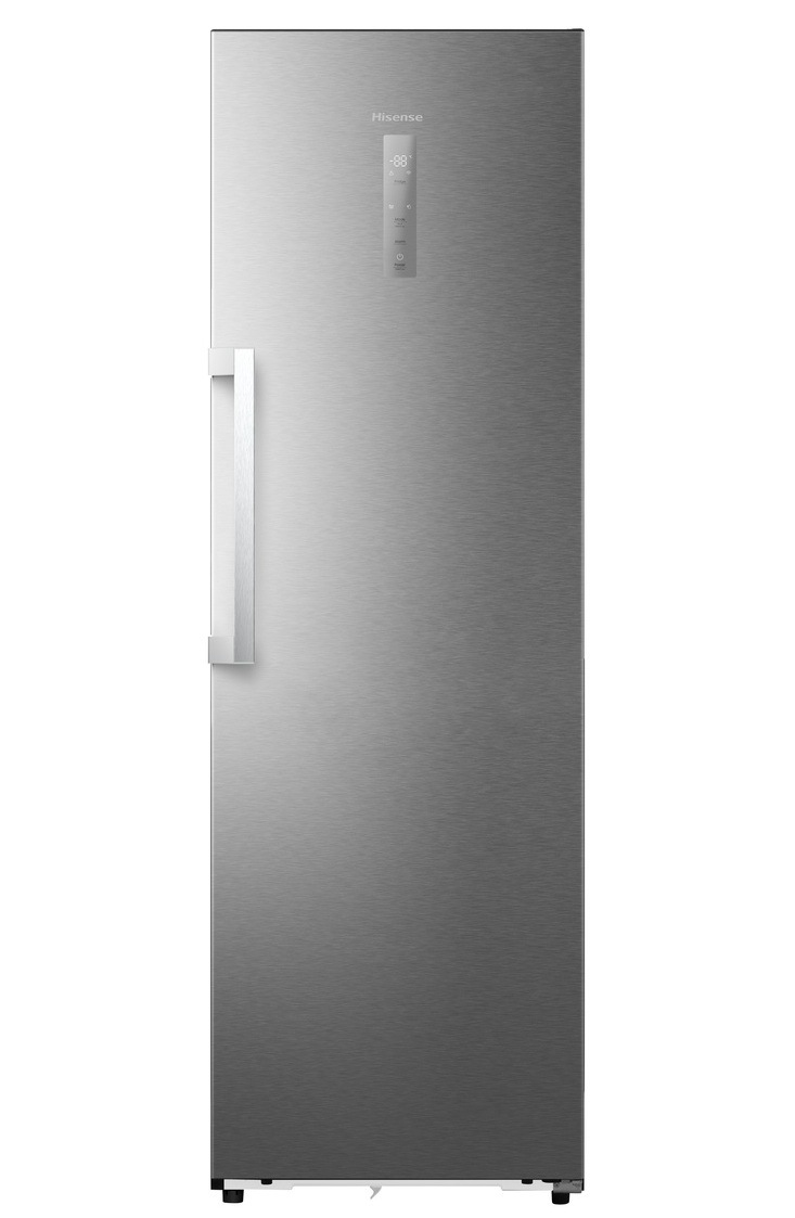 Jednodverová chladnička Hisense RL3K370SAIE1 v nerezovej farbe.