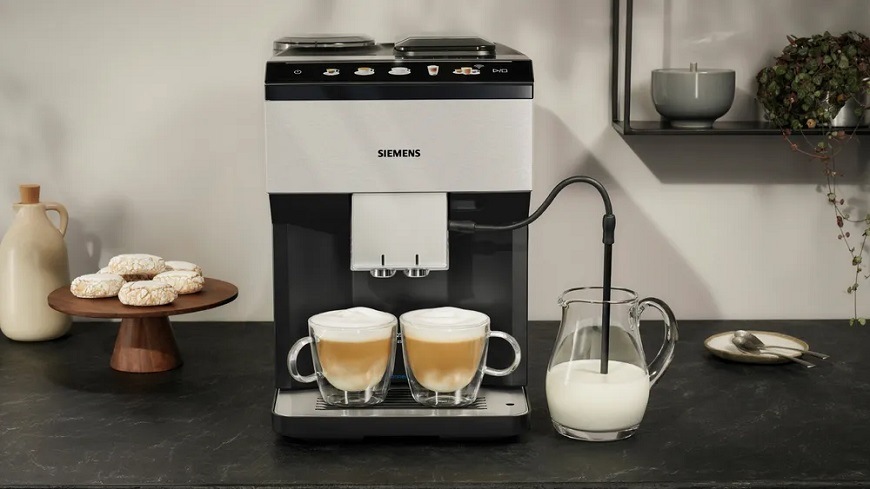 Automatický kávovar Siemens EQ.500 Classic TP516RX3 čierny/nerez "SIETP516RX3-mlecný"