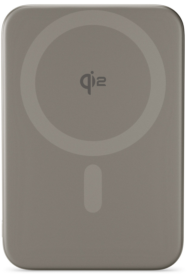 Powerbank Epico UltraPack Qi2 Slim Alu Mag+ 5000mAh strieborný Powerbank Epico UltraPack Qi2 Slim Alu Mag+ 5000mAh strieborný