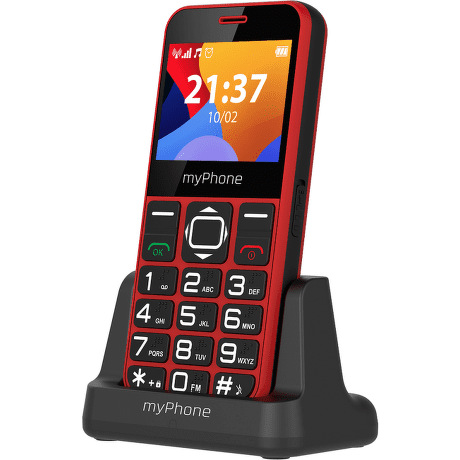Mobilný telefón myPhone Halo 3 Senior červený
