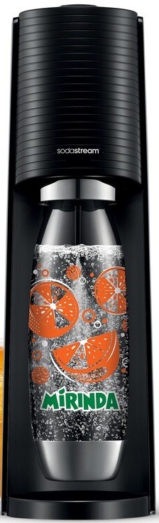 Výrobník sódovej vody SodaStream Terra Black MIRINDA Mpack čierny Výrobník sódovej vody SodaStream Terra Black MIRINDA Mpack čierny