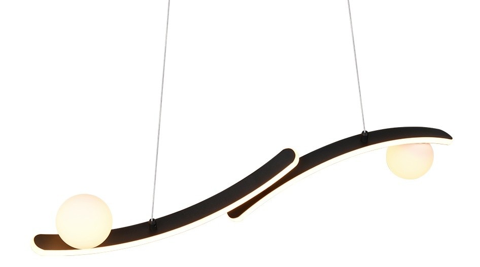 LED stropné svietidlo TRIO 337910232 NAPOLI čierne Stropné svietidlo TRIO 337910232 NAPOLI poskytuje neutrálnu chromatickosť 4 000 K