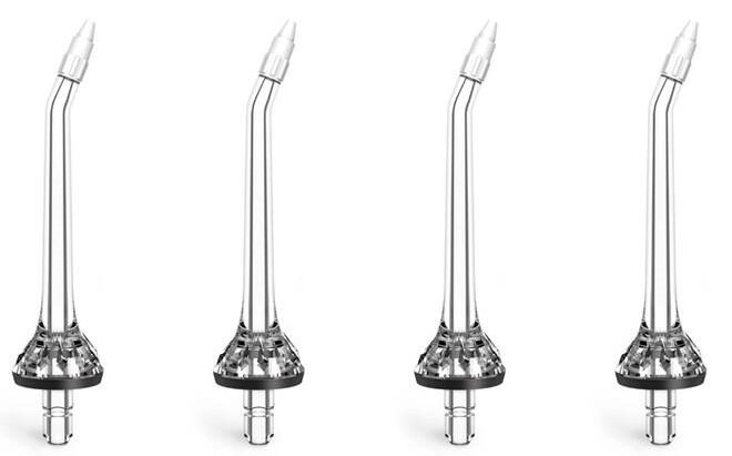 Náhradné trysky TrueLife AquaFloss Compact C300 Orthodontic Jet (4 ks) biela