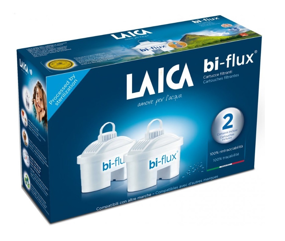 Filter na vodu Laica Bi-flux F4M (4 ks) biely Filter na vodu Laica Bi-flux F4M (4 ks) biely