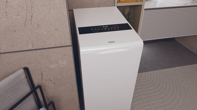 Práčka Haier HW90-BPD13386U-S biela Práčka Haier HW90-BPD13386U-S biela