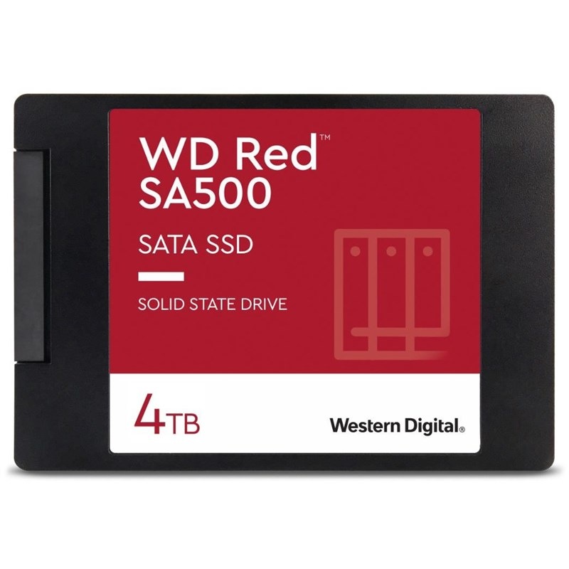 SSD SANDISK WD Red SA500 4TB SATA powered by SANDISK