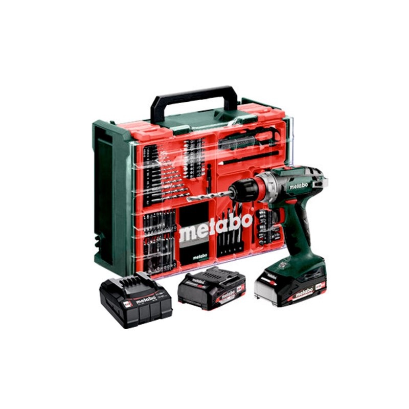 Vŕtací skrutkovač Metabo BS 18 Q SET 18V (s batériou)