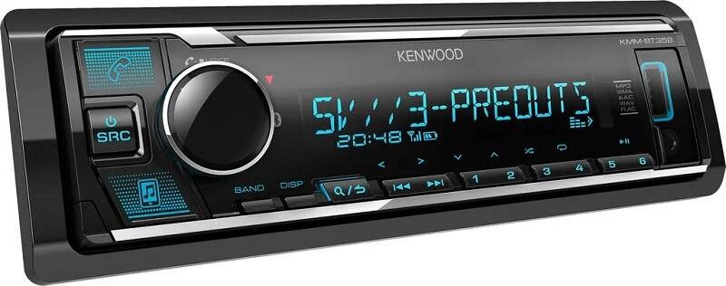Autorádio KENWOOD KMM-BT358 čierne Autorádio KENWOOD KMM-BT358 čierne