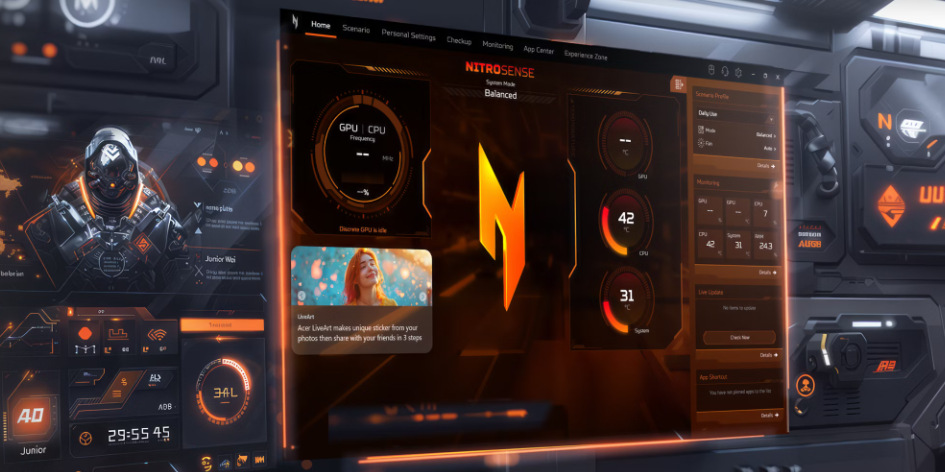 Notebook Acer Nitro V 15 (ANV15-52) čierny
