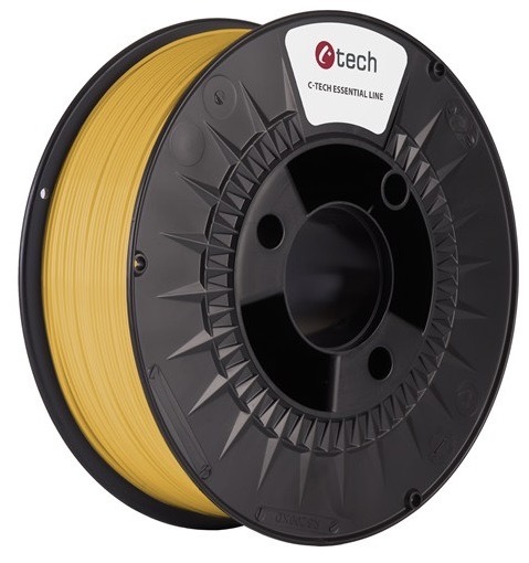 Tlačová struna C-Tech s priemerom 1,75 mm, žltá farba
