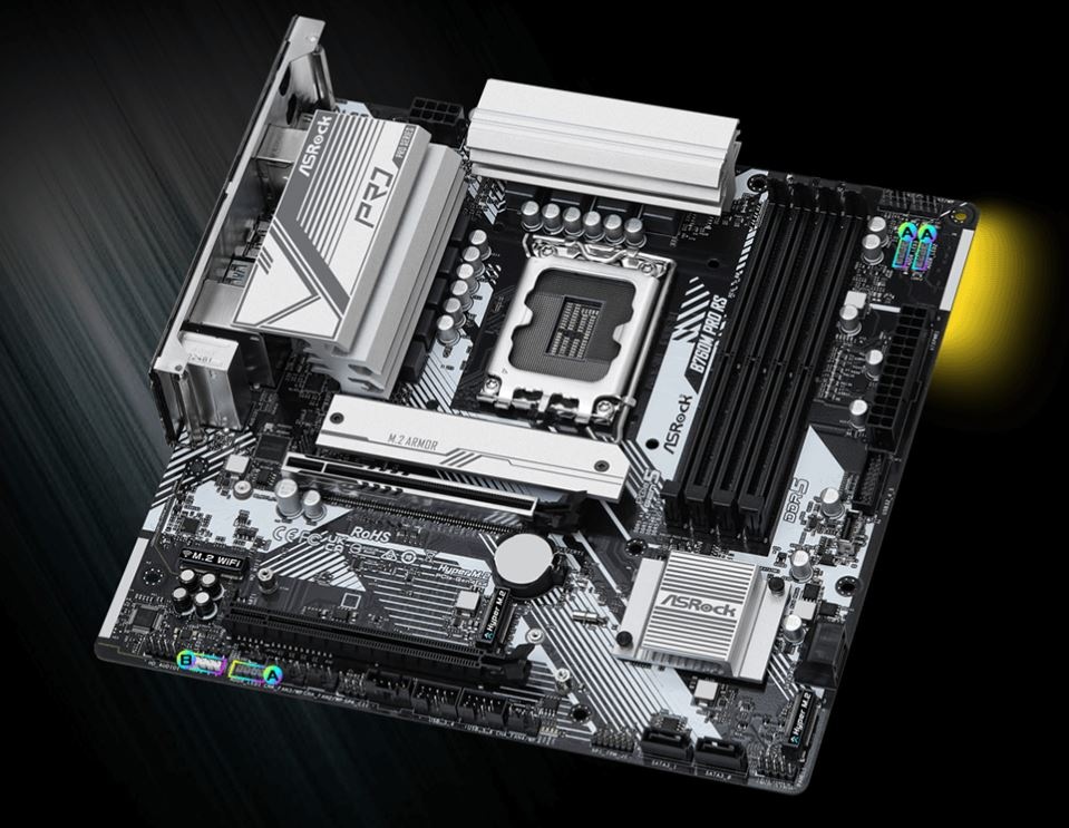 Základná doska ASRock B760M PRO RS Dragon a MB ASRock B760M PRE RS