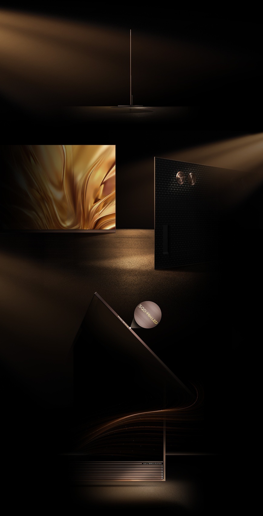 Televízor TCL 75X11L Televízia TCL 75X11L zaujme ultratenkým profilom, prémiovým SQD Mini LED dizajnom a elegantným spracovaním so zvukovým systémom Bang & Olufsen.