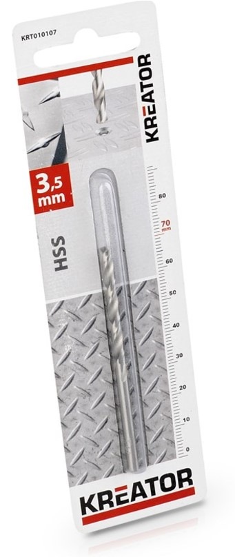 Vrták Kreator KRT010107, 3,5×70 mm