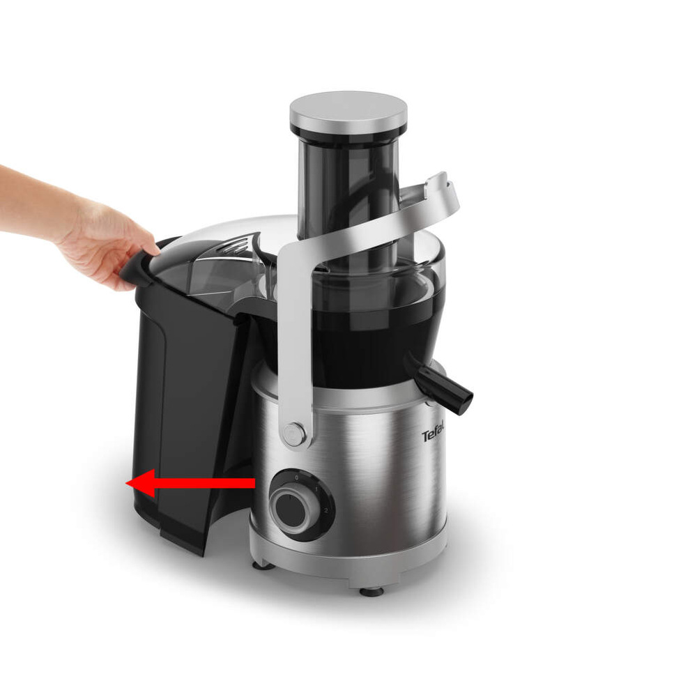 Odšťavovač Tefal ZE660D10 čierny/nerez Odšťavovač Tefal ZE660D10 čierny/nerez