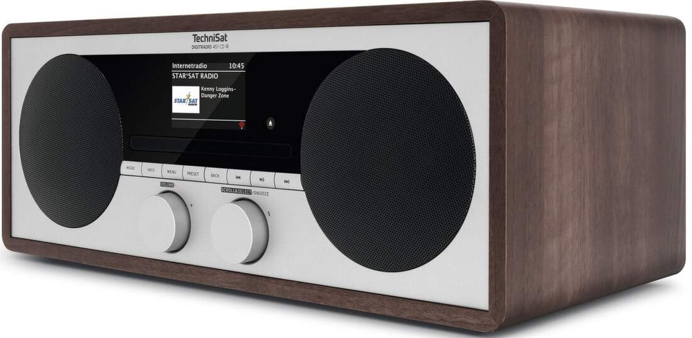Internetový rádioprijímač s DAB+ Technisat DIGITRADIO 451 CD IR drevený Internetový rádioprijímač s DAB+ Technisat DIGITRADIO 451 CD IR drevený