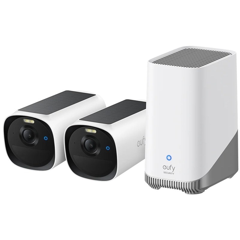 Kamera Anker eufy E40 (2 ks + HomeBase 3) - biela farba