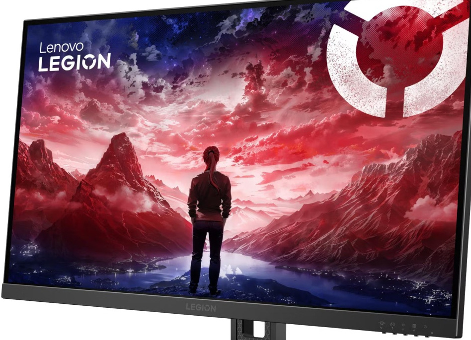 Herný monitor Lenovo Legion 24-15 čierny Detail panela monitora Lenovo Legion 24-15 s ostrým rozlíšením