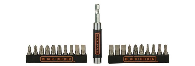 Sada bitov Black-Decker A7074 (21 ks) čierne Sada bitov Black-Decker A7074 (21 ks) čierne