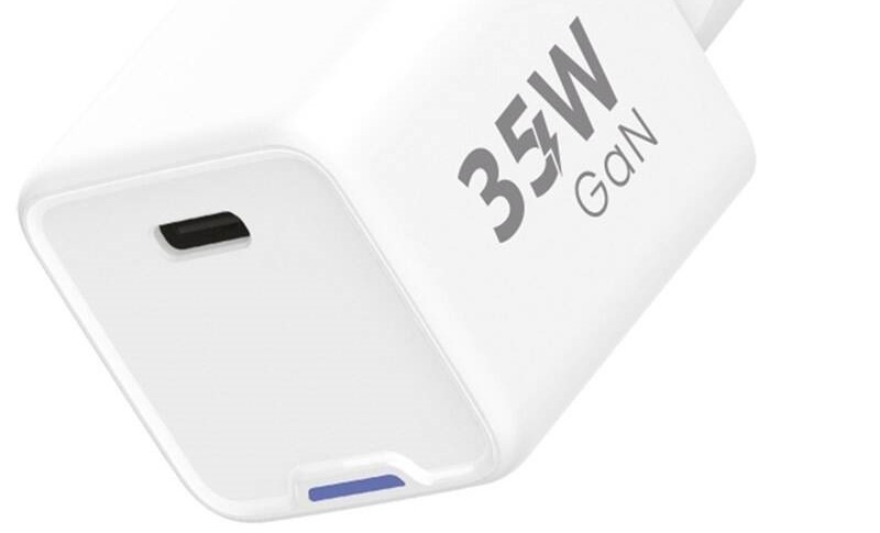 Nabíjačka do siete WG 1xUSB-C, GaN, PD 35W biela Nabíjačka do siete WG 1xUSB-C, GaN, PD 35W - biela