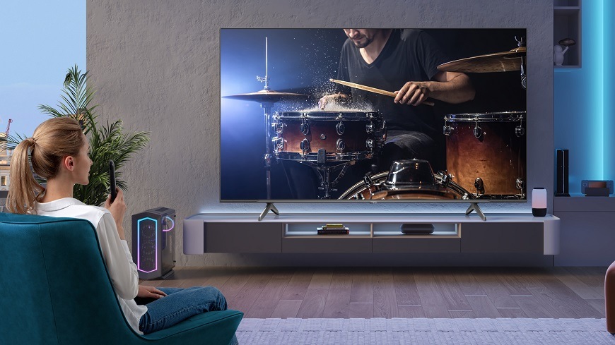 Televízia Hisense 55E7NQ PRO, Hlasové ovládanie