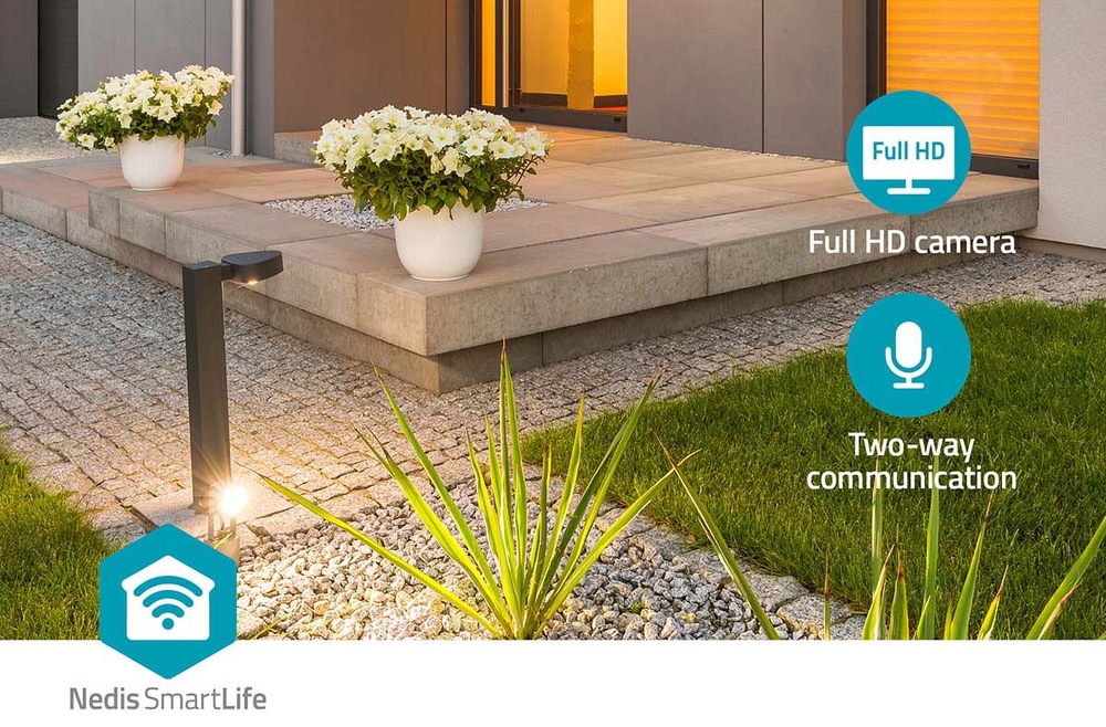 IP kamera Nedis SmartLife WIFICO22CWT biela IP kamera Nedis SmartLife WIFICO22CWT biela