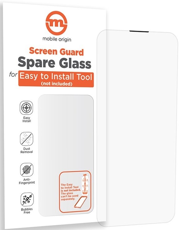 Tvrdené sklo Mobile Origin Orange Screen Guard Spare Glass na Apple iPhone 12/12 Pro