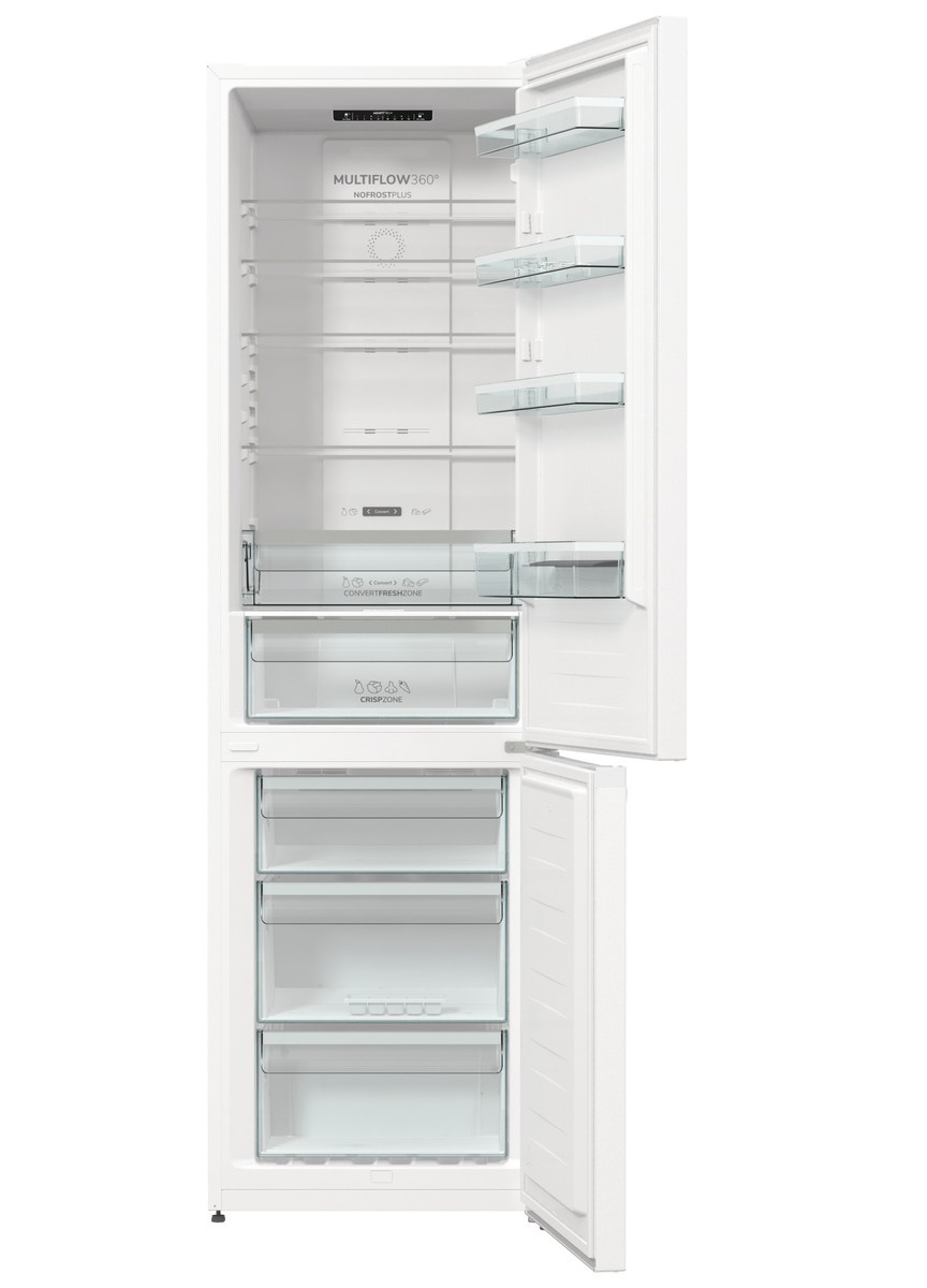 Chladnička s mrazničkou Gorenje G600 N62CS2W4 biela Kombinovaná chladnička Gorenje N62CS2W4, biela, Slot-In systém umožní vsunúť chladničku do kuchynského výklenku