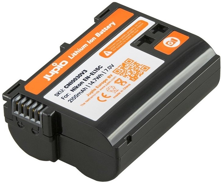 Batéria Jupio EN-EL15C s kapacitou 2 100 mAh