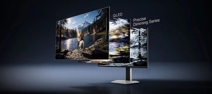 Technológia QD-Mini LED v sebe kombinuje výhody funkcií QLED a OLED, vďaka čomu dosahuje takmer pixelovú presnosť, bohaté kontrasty a farby