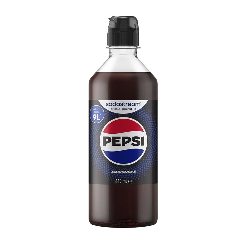 Príchuť pre perlivú vodu SodaStream DC Pepsi ZERO 440 ml