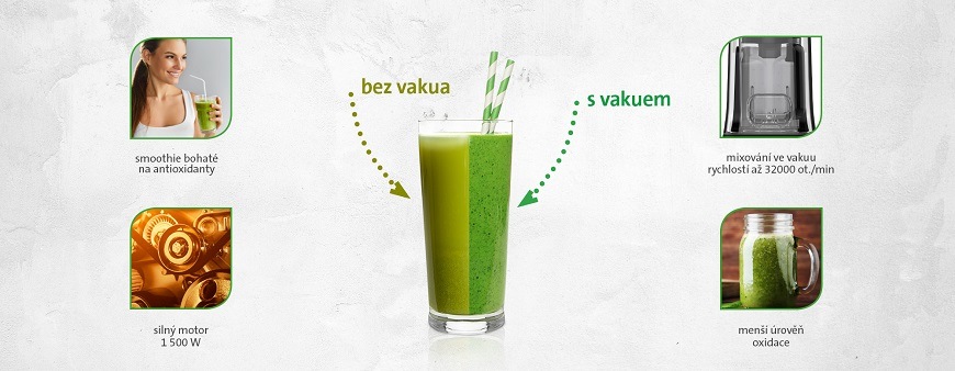 Stolný mixér ETA Vital Blend Vaco 4100 90000 čierny/biely Stolný mixér ETA Vital Blend Vaco 4100 90000 čierny/biely
