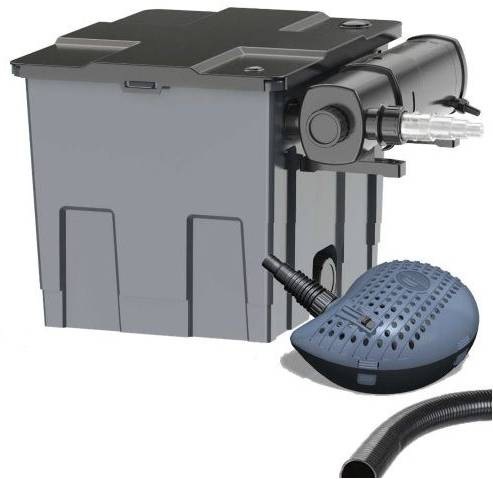 Filtrácia prietoková Heissner s čerpadlom 3300 l/ha UV 18W do 16 m3