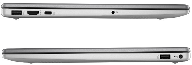 Notebook HP 255 G10 strieborný HP 250 G10 R5-7530U, strieborná