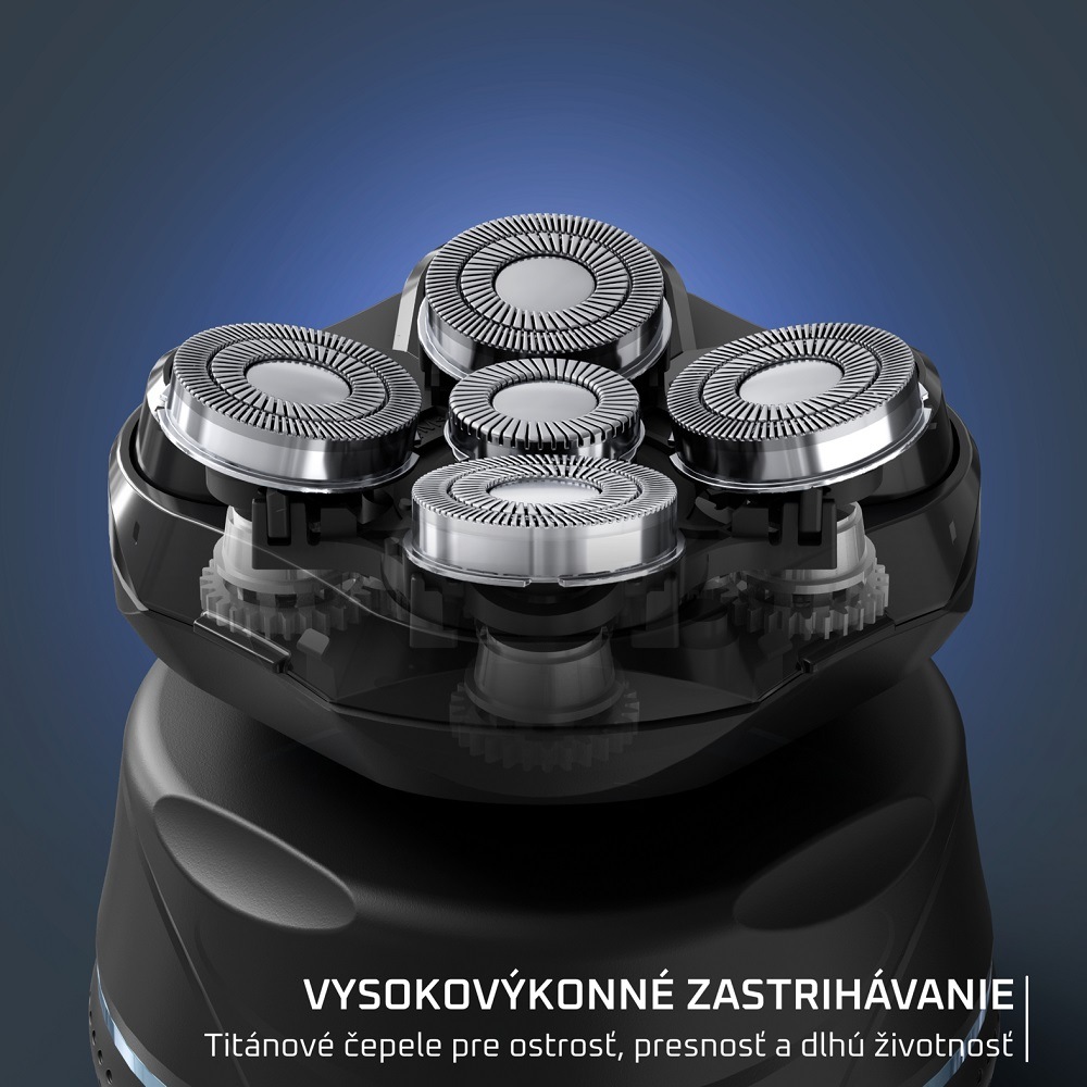 Titánové čepele strojčeka na hlavu Rowenta TN3110E0 GentleBald