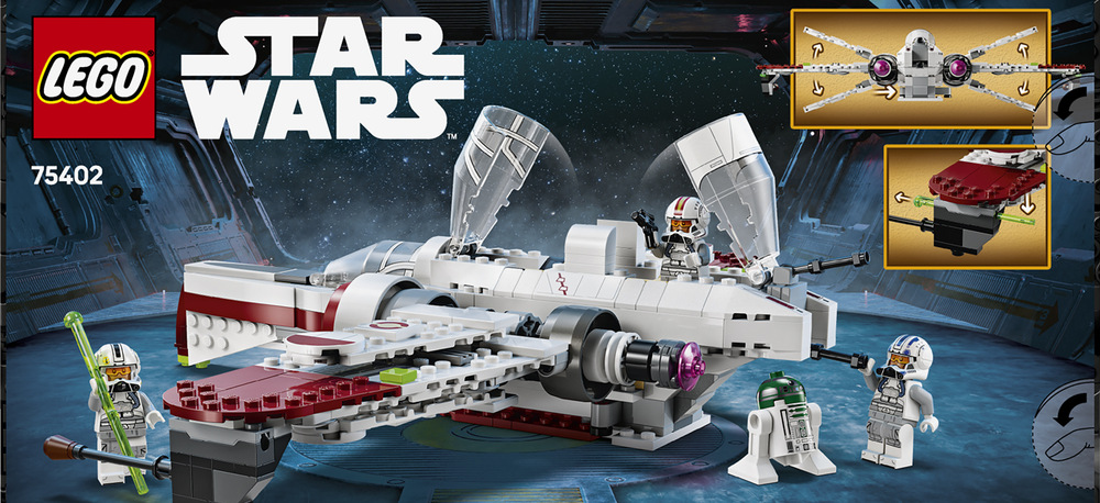 Stavebnica LEGO® Star Wars™ 75402 ARC-170 Starfighter™ Deti môžu so stíhačkou vyrážať na vesmírne misie a postupne rozširovať vlastnú flotilu o ďalšie modely.