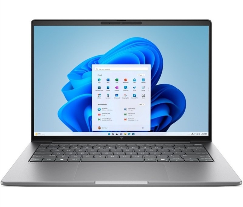 Notebook HP ZBook 8 G2a 14", strieborná farba.