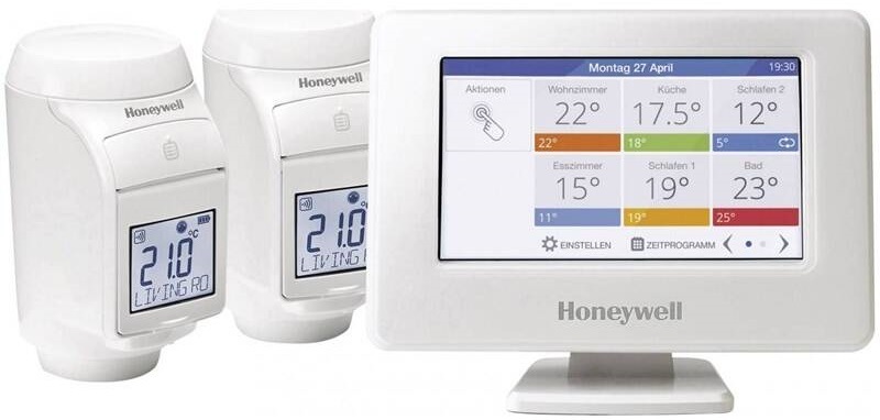 Kompletný set Honeywell Evohome Starter Set 2 SK Evohome Touch WiFi + 2x termohlavica HR92