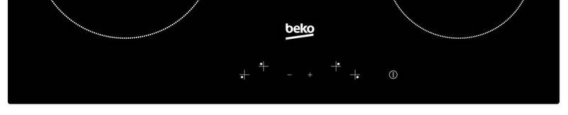 Sklokeramická varná doska Beko HIC64400E čierna