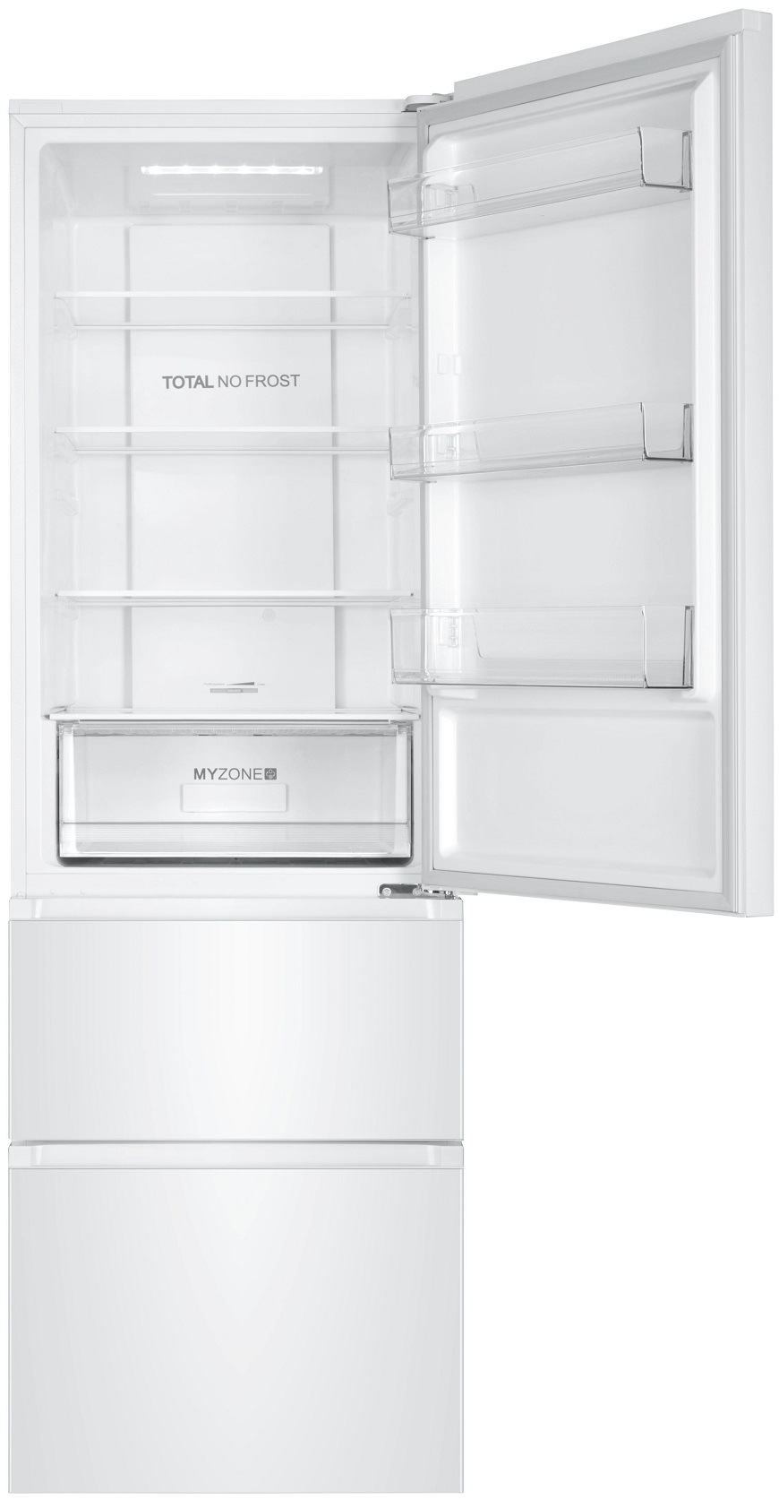 Chladnička s mrazničkou Haier HTR3619ENPW biela Chladnička s mrazničkou Haier HTR3619ENPW biela