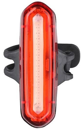 Lampáš Solight WN45, LED nabíjacie zadné cyklo svetlo, 3W COB, nabíjacie, Li-Ion čierna/červená