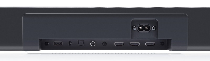 Soundbar JVC TH-E754B čierny Soundbar JVC TH-E754B, konektivita