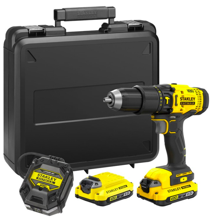Vŕtací skrutkovač Stanley FatMax SFMCD711D2K-QW (s batériou)