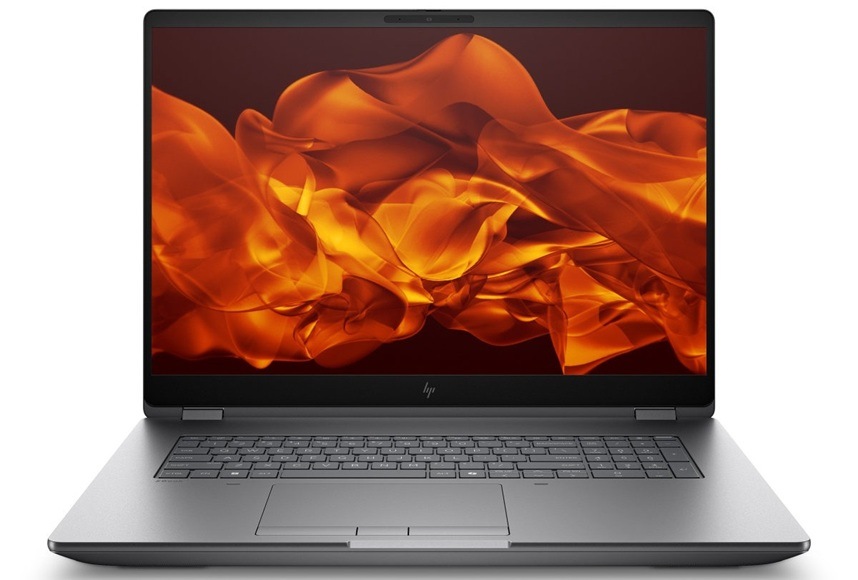 Notebook HP ZBook Fury G1i 18" sivý Detail obrázku notebooku.