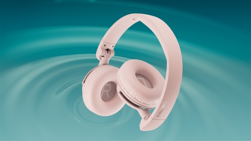 Zložené slúchadlá Philips sú pohodlné a dobre sa prenášajú